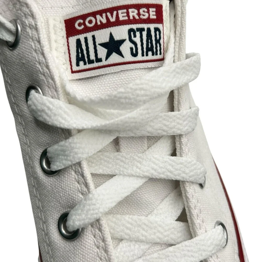Converse Chuck Taylor All Star Low Top White Youth Sneakers Size 2 NWB